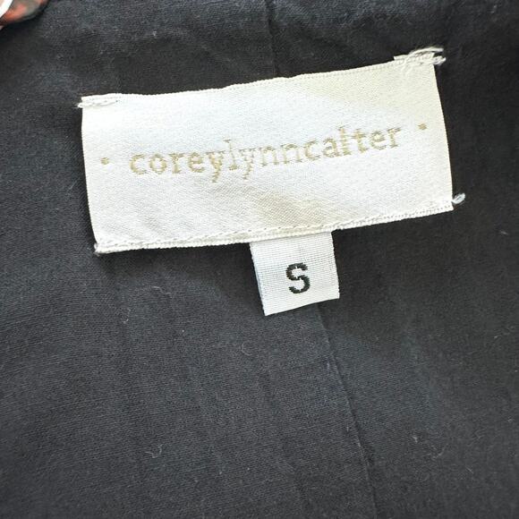 Corey Lynn Calter Keyanna Midi Dress Brown Cream Boho S Anthropologie - Picture 6 of 6